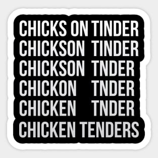 Chicken Tenders Sticker